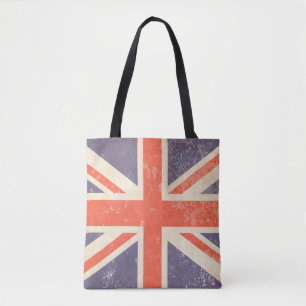 Bolso De Tela La angustiada Unión Británica Jack