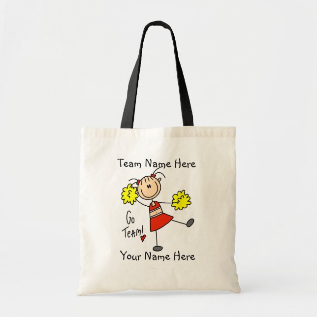 Bolso De Tela La animadora modificada para requisitos (Frente)