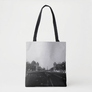 Bolso De Tela La antigua Alemania Berlín La calle 17 de Junio