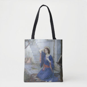 Bolso De Tela La Anunciación de John William Waterhouse