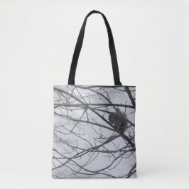 Bolso De Tela La ardilla en la nieve