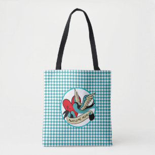 Bolso De Tela La asombrosa mamá Tattoo y Harlequin
