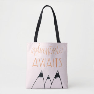 Bolso De Tela La aventura aguarda