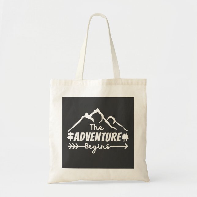 Bolso De Tela La aventura comienza  (Frente)