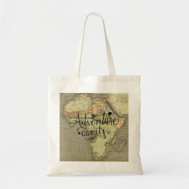 Bolso De Tela La aventura espera el mapa del viejo mundo