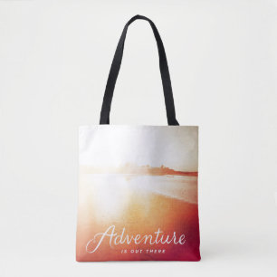 Bolso De Tela La aventura está hacia fuera allí