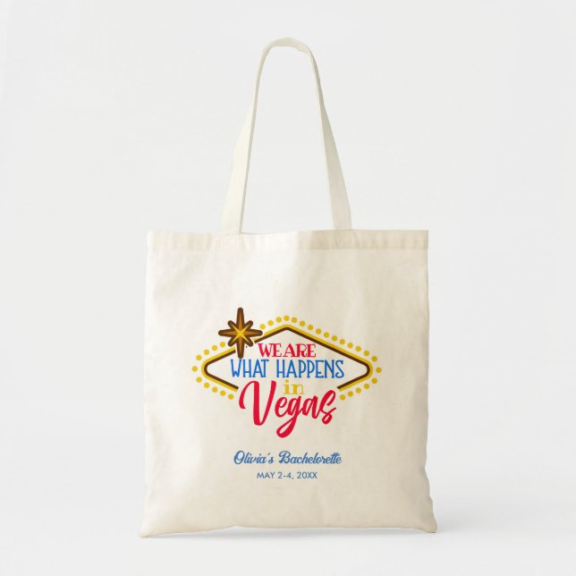 Bolso De Tela La Bachelorette Party Tote Bag de Las Vegas (Frente)