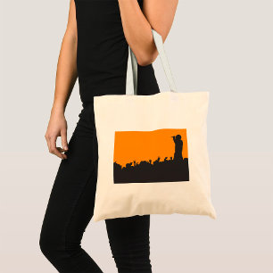 Bolso De Tela La banda de música tote del concierto