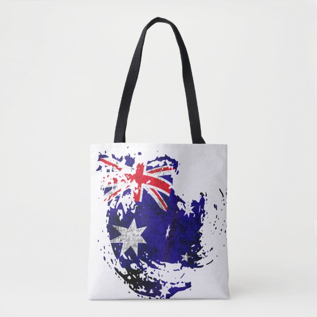 Bolso De Tela la bandera de Australia (Anverso)