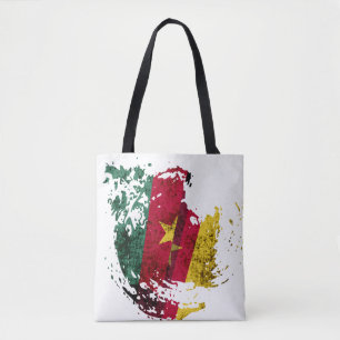 Bolso De Tela la bandera de Camerún