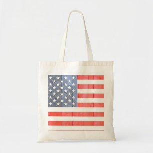 Bolso De Tela La bandera de los Estados Unidos Patriótica vintag