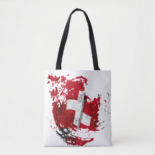 Bolso De Tela la bandera de Suiza