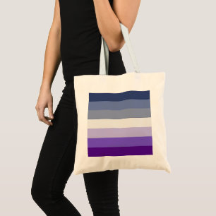 Bolso De Tela La Bandera del Orgullo Lesbiano de SlipperyJoe reg