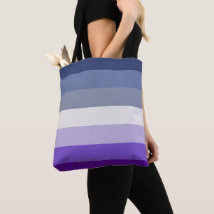 Bolso De Tela La bandera del orgullo lésbico butch de SlipperyJo