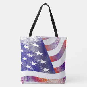 Bolso De Tela La bandera norteamericana, la Vieja Gloria, es pat