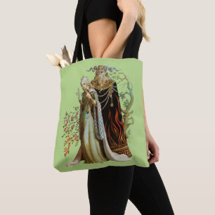 Bolso De Tela La Bella y la Bestia