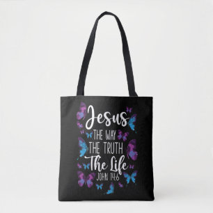 Bolso De Tela La Biblia Verse Jesús La Forma En Que La Verdad L