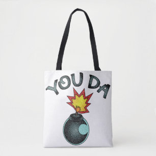 Bolso De Tela La bomba Purpurina