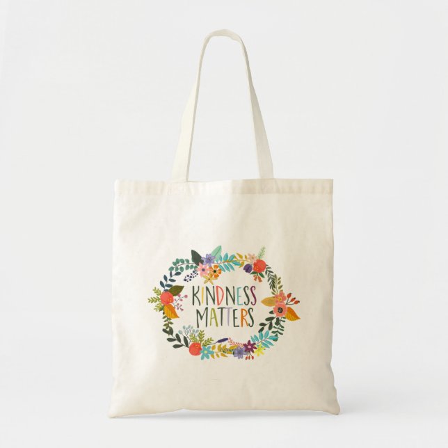 Bolso De Tela La bondad importa (Frente)