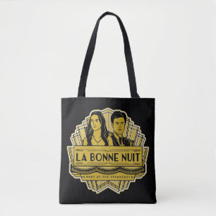 Bolso De Tela La Bonne Nuit - Encuentro En Speakeasy