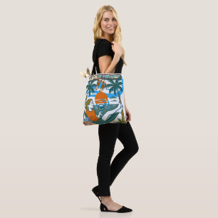 Bolso De Tela La brisa salada y los dedos de las sandalias: el T