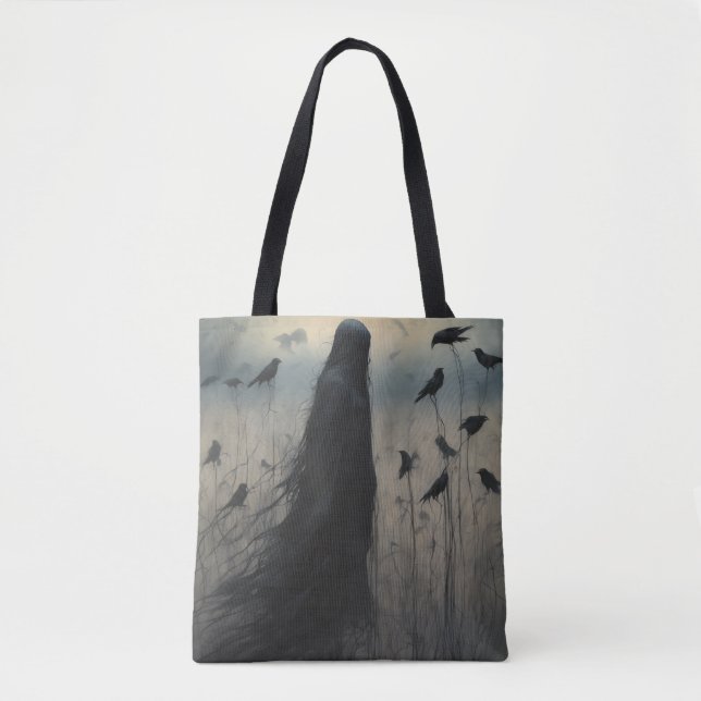Bolso De Tela La bruja de Raven (Anverso)
