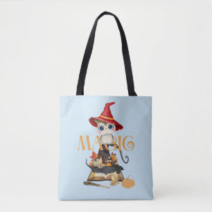Bolso De Tela La bruja mágica cae tema personalizado