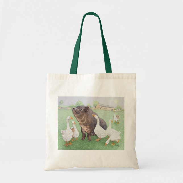 Bolso De Tela La buena vida (Frente)