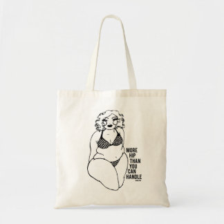 Bolso De Tela La cadera que usted puede manejar más el tote