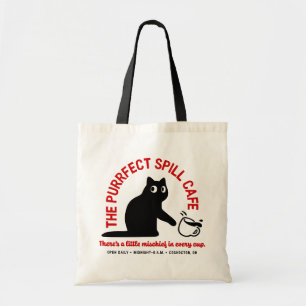 Bolso De Tela La cafetería perfecta para derrames
