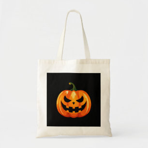 Bolso De Tela La calabaza de Halloween da miedo