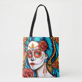 Bolso De Tela La Calavera Catrina