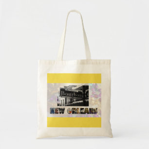 Bolso De Tela La calle de New Orleans Borbón gotea a NOLA