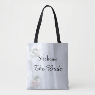 Bolso De Tela La cara falsa de la novia personalizada