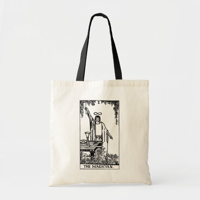 Bolso De Tela La carta de Tarot mago (Frente)