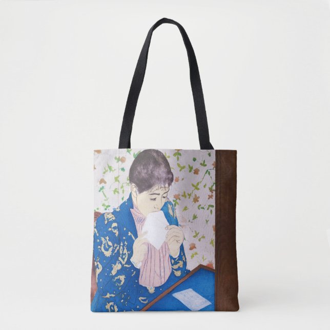 Bolso De Tela La carta, Mary Cassatt (Anverso)