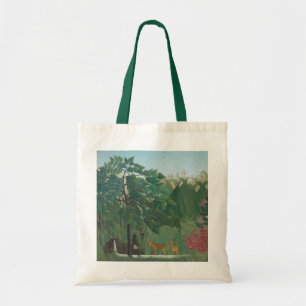 Bolso De Tela La Cascada de Henri Rousseau, Arte Antiguo Fino
