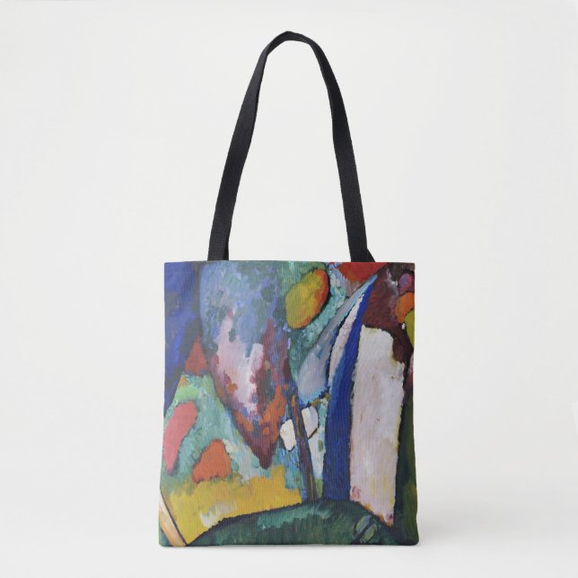 Bolso De Tela La cascada de Wassily Kandinsky (Anverso)