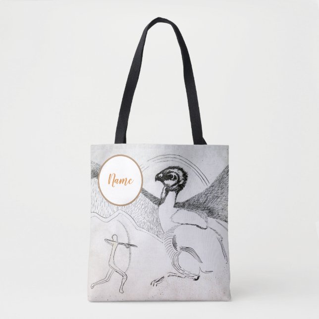 Bolso De Tela La caza personalizada (Anverso)