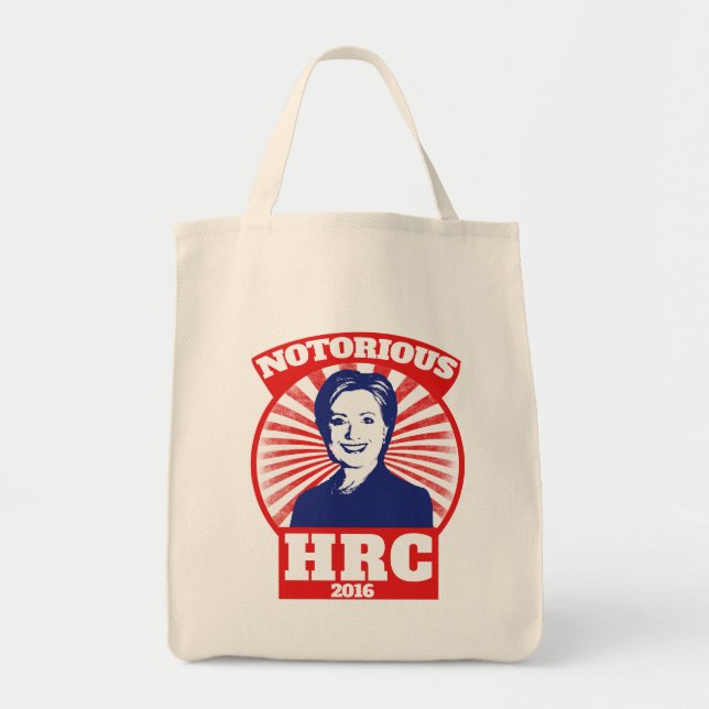 Bolso De Tela La célebre hillary Clinton 2016 del HRC (Frente)
