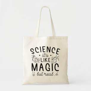 Bolso De Tela La ciencia es como la magia pero real
