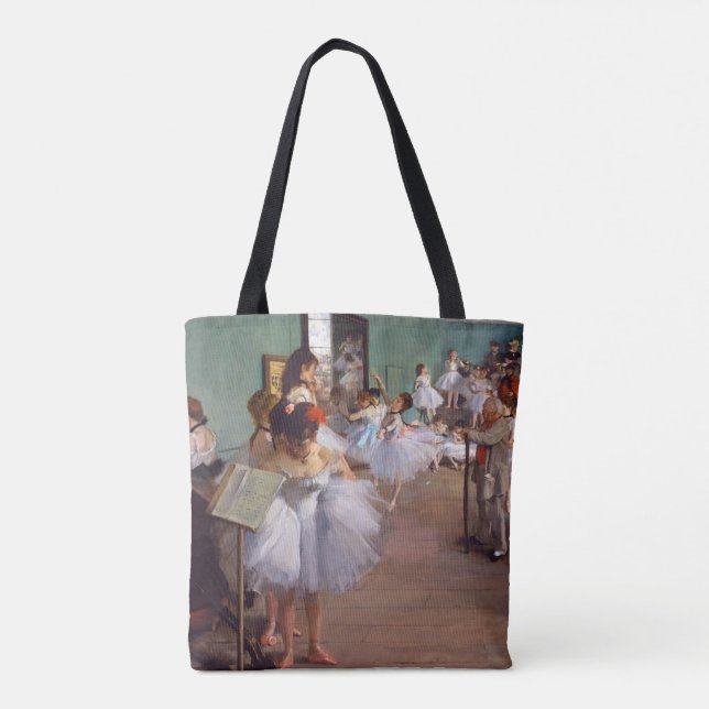 Bolso De Tela La Clase de Baile, Edgar Degas (Reverso)