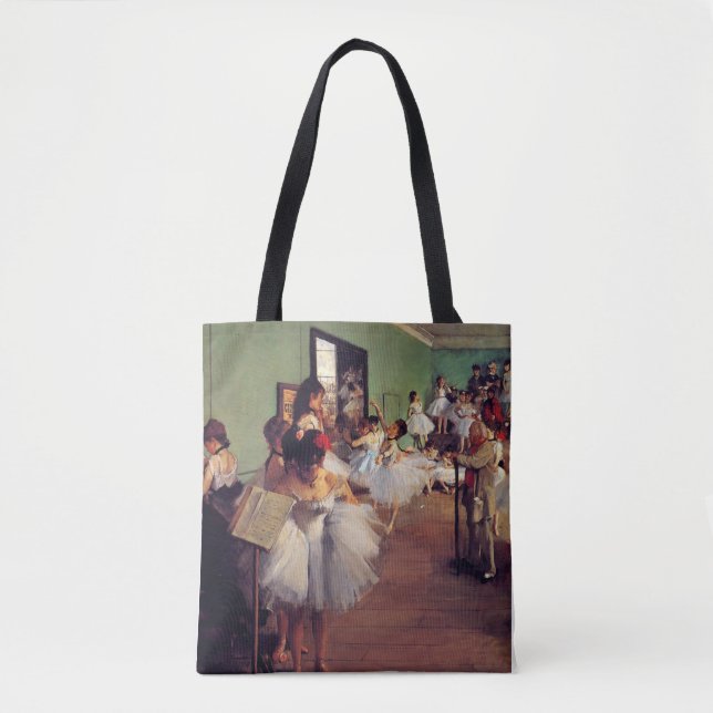 Bolso De Tela La clase de danza de Edgar Degas (Anverso)