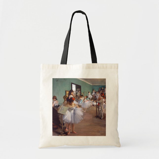 Bolso De Tela La clase de danza, Edgar Degas (Frente)