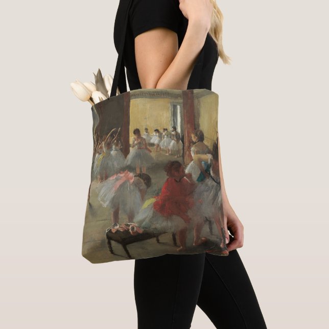 Bolso De Tela La clase de danza, el arte de Degas (Detalle)