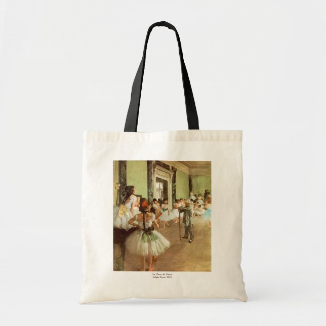 Bolso De Tela La Classe de Danse de Edgar Degas (Frente)