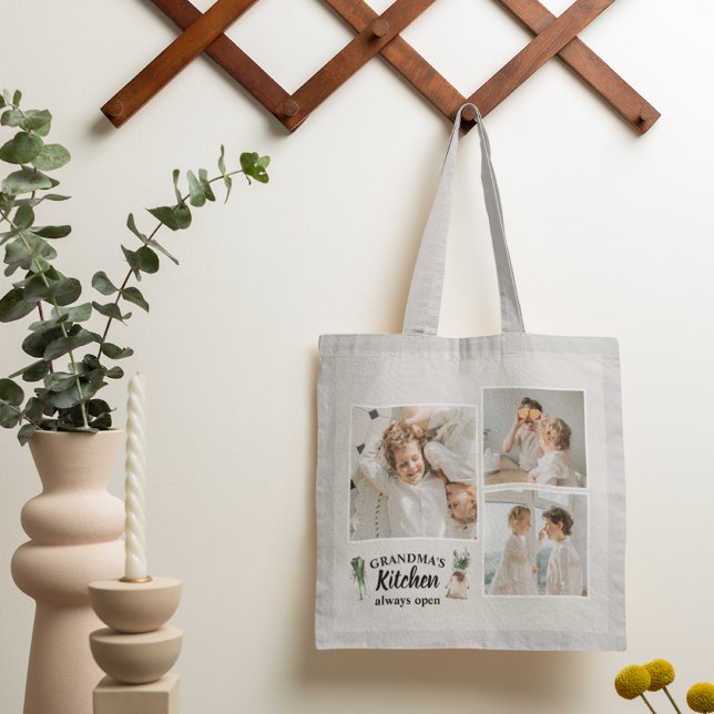 Bolso De Tela La cocina de las Abuelas y las Fotografías Collage (Subido por el creador)