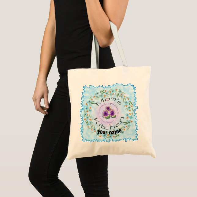 Bolso De Tela La cocina de mamá  (Anverso (producto))