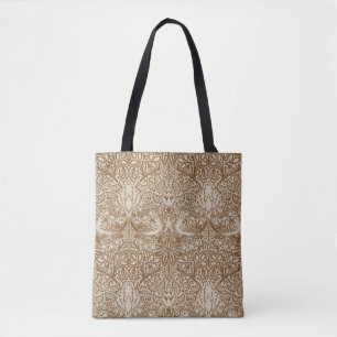 Bolso De Tela La cocina de William Morris y el Tote Rosa