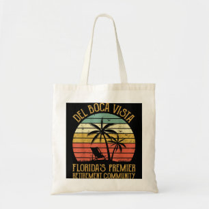 Bolso De Tela La comunidad de retiro Del Boca Vista Florida Funn